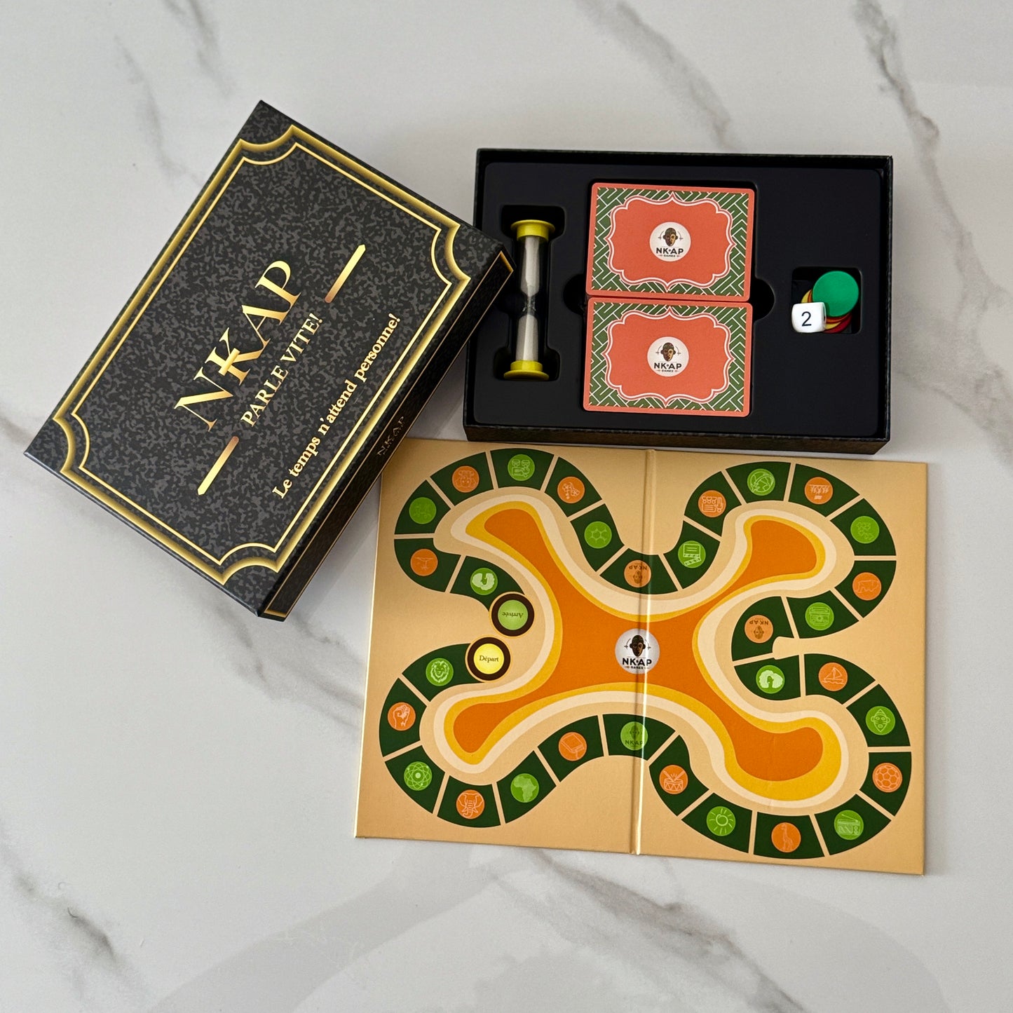 Parle Vite! Jeu de Société aux Influences Afro